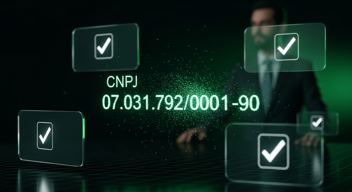 Entenda as mudanças do CNPJ alfanumérico que entram em vigor em julho/2026 e veja se seu sistema está preparado.