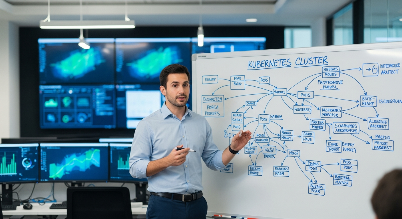 Implemente Kubernetes em produção sem complexidade. Veja como orquestrar containers com performance e suporte especializado.