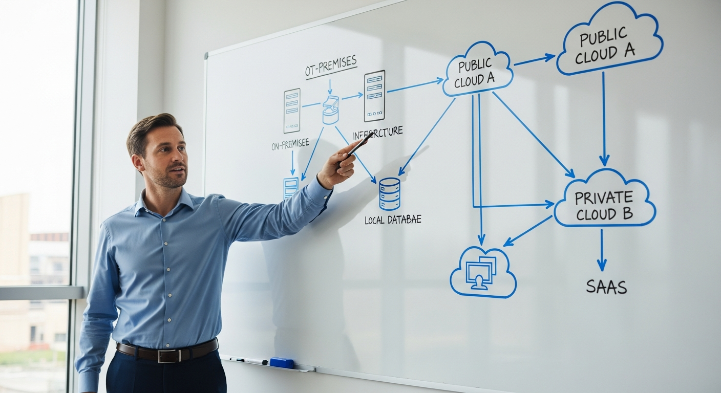 Descubra como migrar para cloud híbrida em fases, mantendo sistemas críticos ativos. Veja estratégias práticas agora.