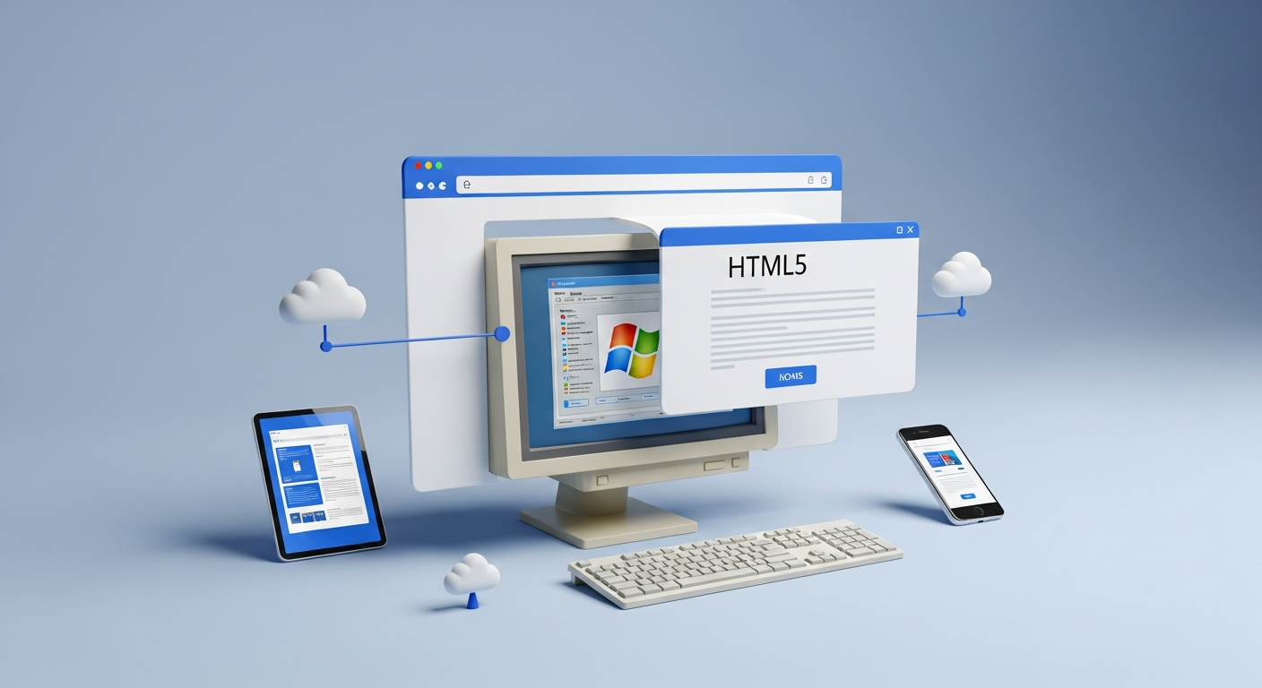 Descubra como modernizar sistema legado e migrar ERPs antigos para a web via HTML5. Acesso moderno sem refatorar código.