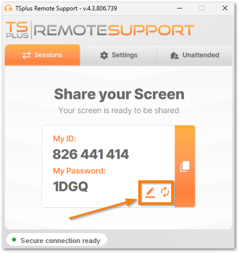 How to change password