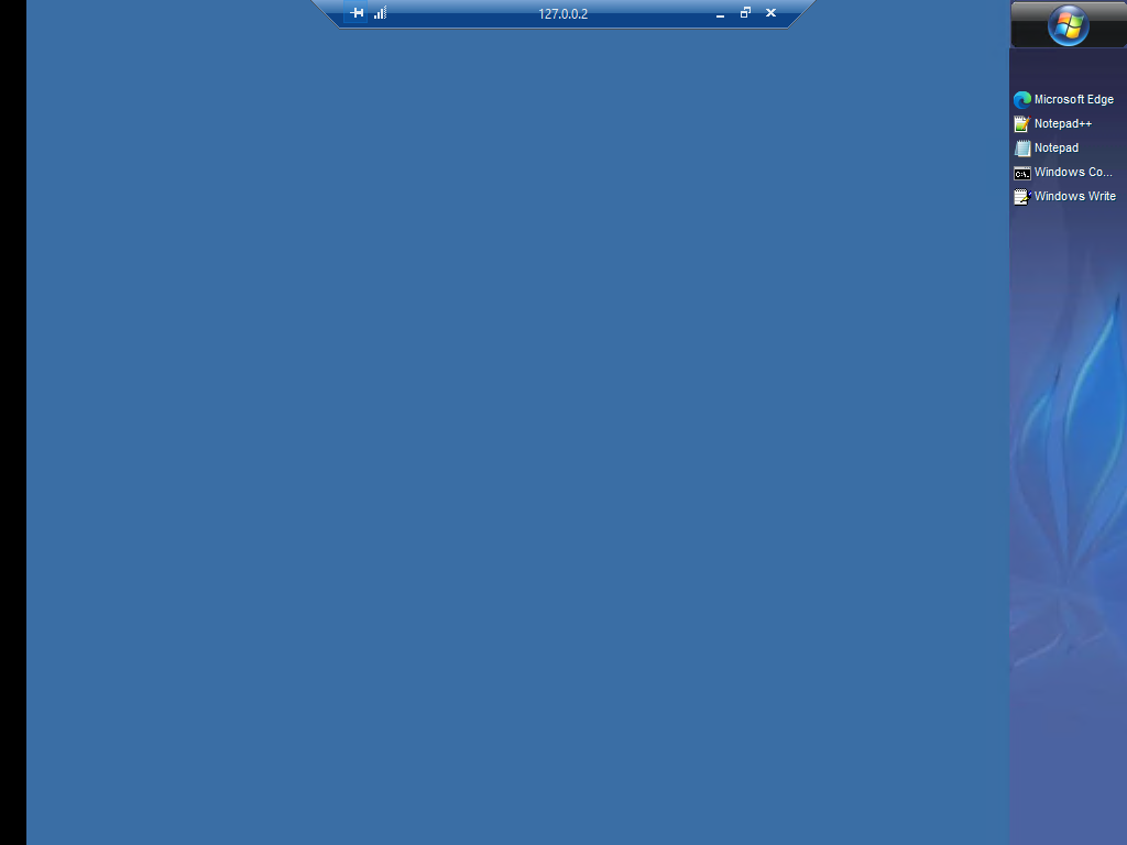 AdminTool Applications Launcher Remote Taskbar